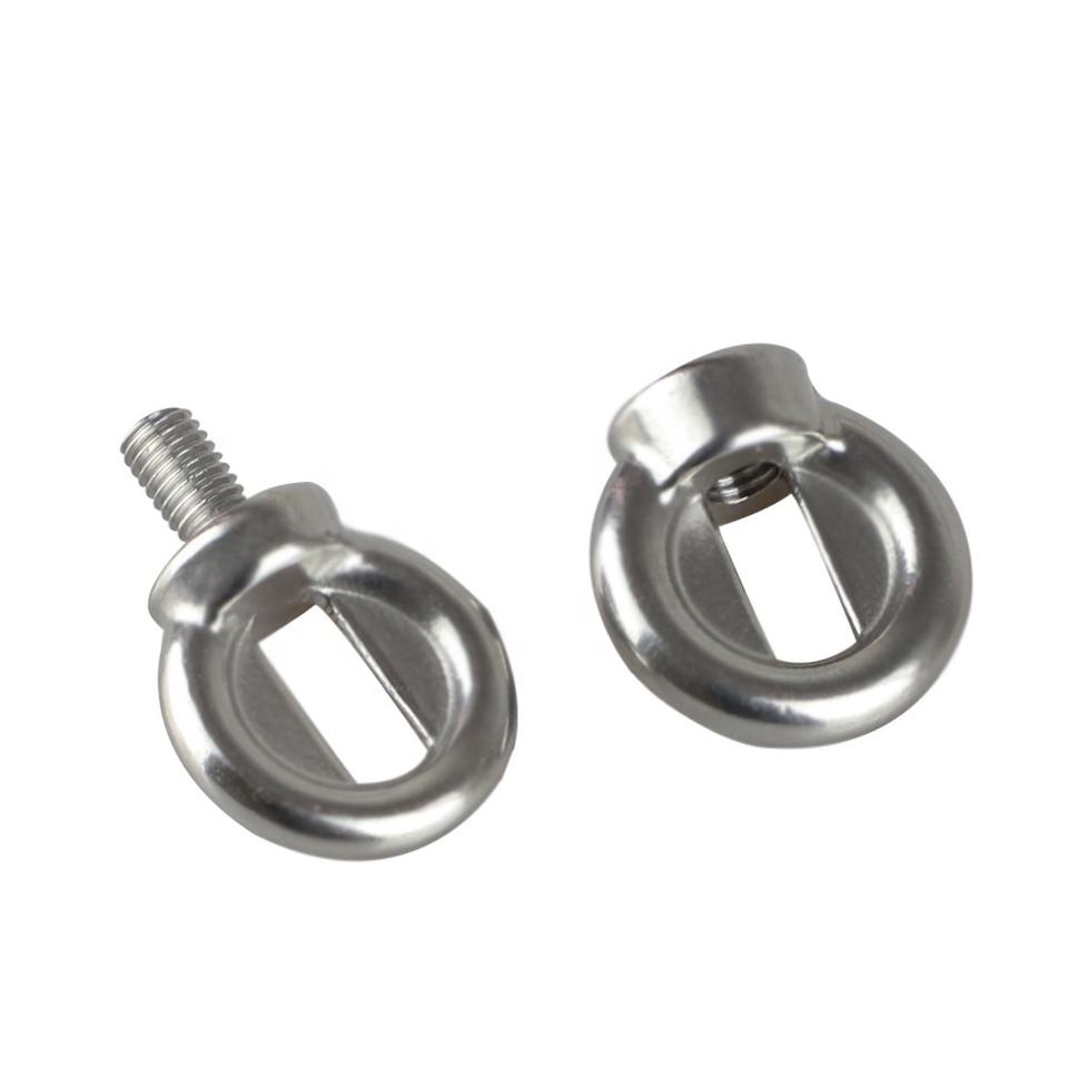 DIN Standard Stainless Steel 304 Eye Bolt And Screw For Metric Measurement System