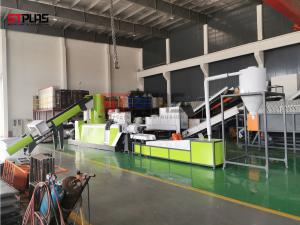 China PE PP Extruder Industrial Plastic Recycling Pellet Machine Plastic Granulator on sale