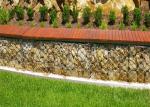 Opening 80x100mm Size 2x1x1m Woven Galvanized Gabion Mesh