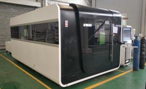 Wholesale 5*10 Feet Cutting Auto Exchanged 2Kw CNC Fiber Laser Cutter from china suppliers