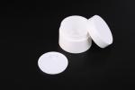 UKC44 5-50g Fashionable PP White Cosmetic Cream Jar Mask Jar
