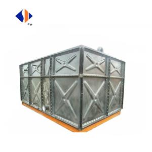 Wholesale Galvanized Steel Water Storage Tank for Big Capacity B mm 1106-3112 Weight KG 1000 from china suppliers
