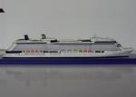 Celebrity Equinox Cruise Ship Wooden Cruise Ship Models With Solid Wood Paint