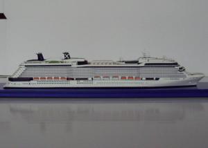Wholesale Celebrity Equinox Cruise Ship Wooden Cruise Ship Models With Solid Wood Paint Frame from china suppliers