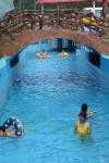 High - Pressure Air Pump Aqua Park Lazy River Fast Flowing Water Alongside