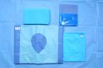Hospital Use Medical EO Sterile Fenestrated Drape Pack , Hip U Drape