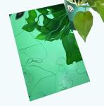 304 0.6mm thick mirror PVD green color stainless steel sheet water ripple
