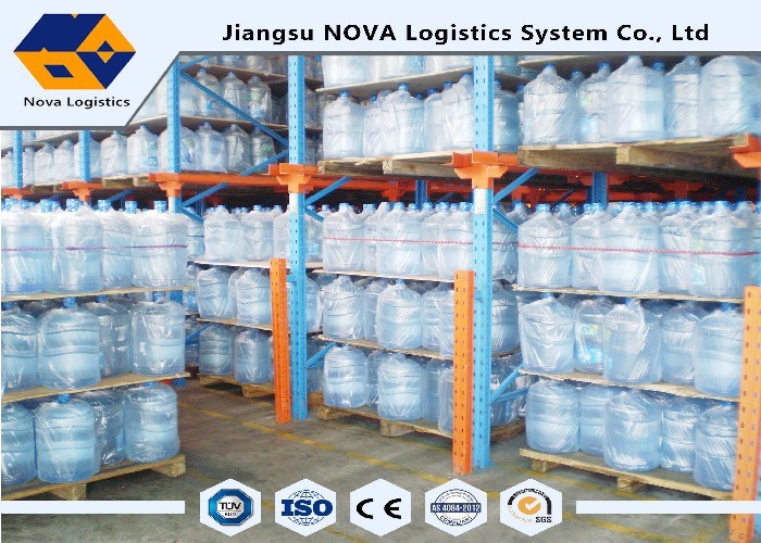 Powder Coated Heavy Duty Pallet Racking , Q235 Steel Storage Racks