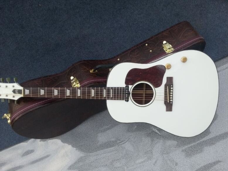 Gibson J160E Acoustic guitar alpine white John Lennon electric acoustic guitar