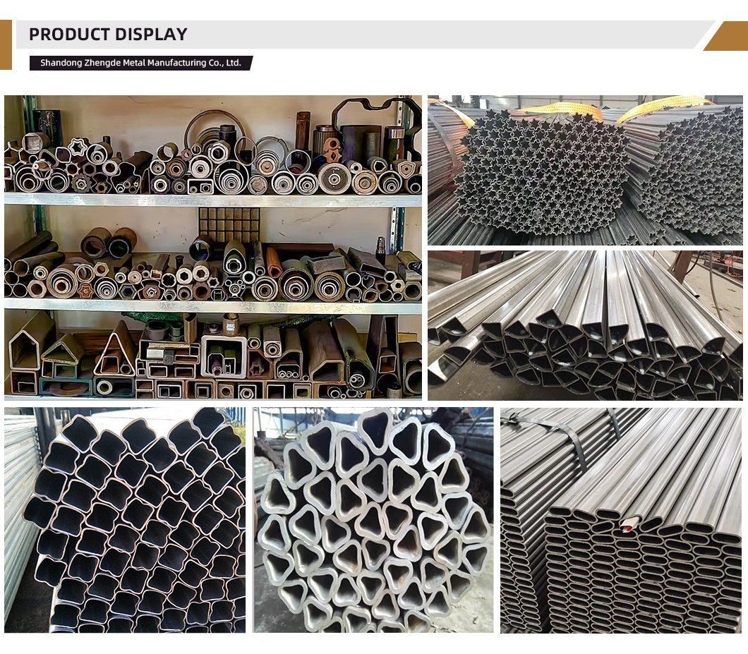 Cold Drawn Carbon Steel Pipe Special Shape Carbon Steel Tube Customized Carbon Steel Hexagonal Tube
