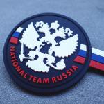 silicon badge Waterproof SGS Rubber Patches For Clothing silicone clothing