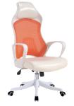 Luxury high back executive white arm mesh chair
