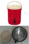 WL-10L Stainless / thermos bucket/ Insulated Tea Bucket/ bottle Heat/ insulation
