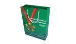 Durable Paper Food Packaging Bag, Offset Printing Paper Packaging Bags With