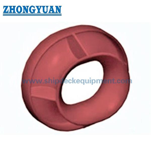 JIS F 2017-1982 Type BP Steel Plate Fabricated Bulwark Mounted Panama Chocks