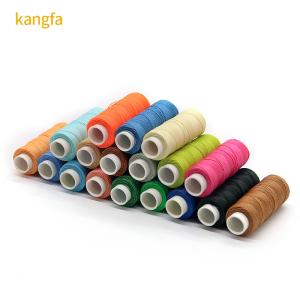 Wholesale Hand-sewn Leather 9ply Round Waxed Thread 12g 100% Polyester Sewing Thread Spun Yarn Type from china suppliers