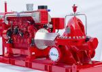 UL Listed Red Color Split Case Fire Water Pump Ductile Cast Iron Material