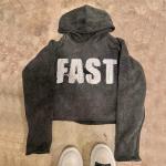 Vintage Washed Men's Hoodie Sweatershirt with Oversized Fit Drop Shoulder and