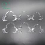 Double Span Dental Cheek Retractor , C Shape Plastic Mouth Opener