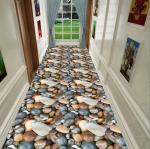 Geometric Abstract Painting Commercial Floor Mat Entrance Corridor Stairway