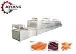 Tunnel Microwave Shrimp Drying Machine Stainless Steel Industrial Drying