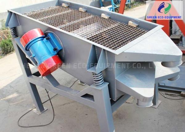 Industrial Automatic Linear Vibrating Screen Machine For Cement Building