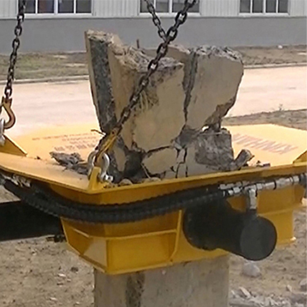 Cutting-edge AP500S Pile Breaker Machine Hydraulic Concrete Cutter Square 280kN For Construction