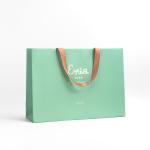 Customized Logo Shopping Bag for Clothing Candle and Cosmetics Packaging Custom