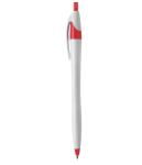Plastic pen advertising pens, small waist cute style, push type, slim stem,