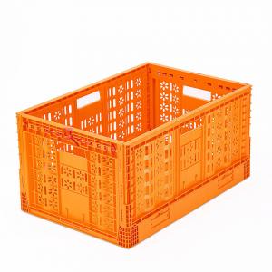 Wholesale Stacked Portable Home Desktop Plastic Folding Collapsible Storage Baskets PE from china suppliers