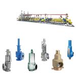 Air Compressor Skid-Mounted Crosby Pressure Relief & Safety Valves Stainless