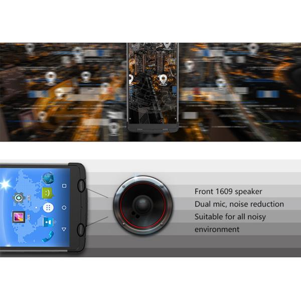 Long Range UHF RFID Reader , Handheld Rfid Reader Writer 4G RAM 32G ROM