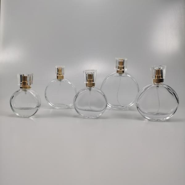 25ml 30ml 50ml 100ml Glass Perfume Bottle with Spray Atomizer Exquisite