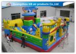 Interesting Happy Family Inflatable Fun City Park Blow Up Bouncy Castle For Big