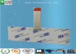Round PET Circuit Embossing Membrane Switch 0.5mm Pitch ZIF Wirelead Multi -