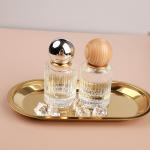 Portable Perfume Spray Bottled 30ml 50ML Glass Empty Walnut