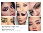 Natural Black 3d 25mm Mink Lashes , Reusable 3d Strip Lashes