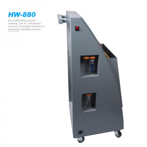 Automatic R134a Refrigerant HW 880 60HZ Car AC Service Station