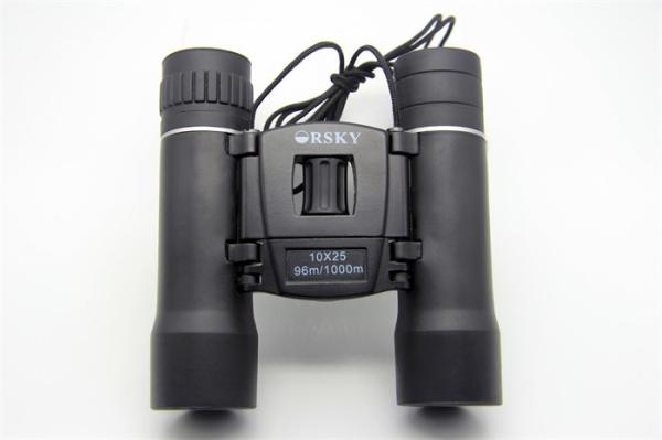 Dual Focus Lightweight Travel Binoculars 25mm Objective Lens Offering Bright