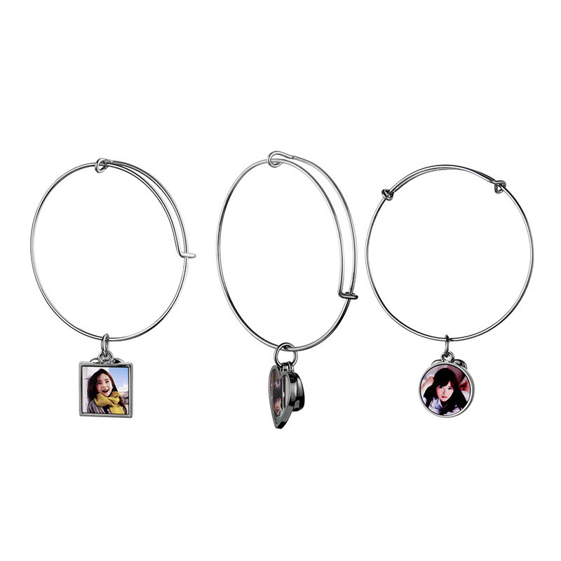 Personalized Sublimation Bracelet Blanks Custom Metal Bracelet For Sublimation Printing