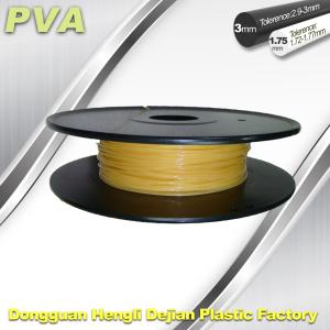 Wholesale 1.75 / 3.0 mm PVA Dissolvable 3D Filament Materials For 3D Printer Water Soluble Filament from china suppliers