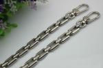 Hot selling zinc alloy light gold 120 mm length clutch bag chain for strap