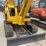 5Ton Small Used Komatsu Excavators PC56-7 Hydraulic Compact Crawler Mini Digger