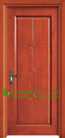 Outward Exterior Timber Veneer Door For Residential,Wooden exterior front doors