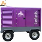 Screw Air Compressor High Performance Mobile Air Compressor Machine Rotary Screw