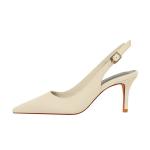 8999-3 European And American Style Simple Stiletto High-Heeled Shallow Mouth And