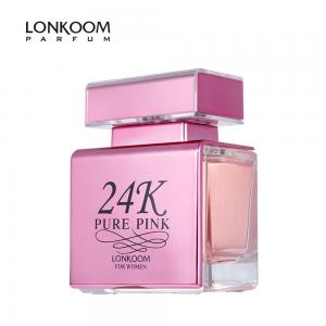 Wholesale Lonkoom parfum perfume for women original 24K Pure Gold 100ml EDP Floral-Fruity perfume manufacturer long lasting from china suppliers