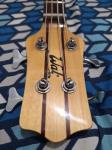 Custom WAL Style 4 Strings Electric Bass Accept Bass and Guitar OEM