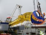 26" 25m River Dredger Equipment Gold Grabber Dredge