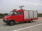 IVECO 95KW Mini Truck Fire Truck 4x2 Red Color For Fire Fighting